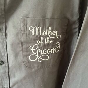 Mother of the Groom button down & robe